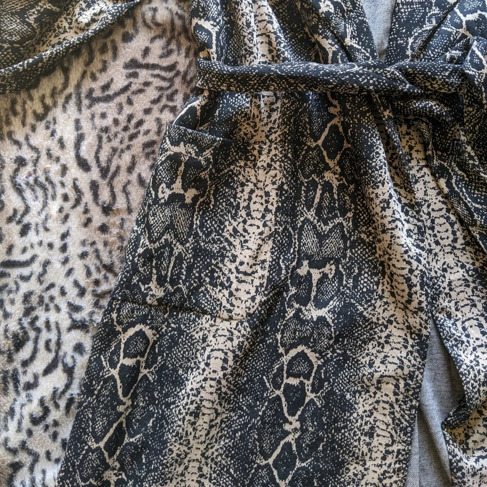 Snake print jacket